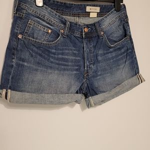 H&M Boyfriend Fit Jean Shorts